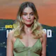 Actress Margot Robbie attends the premiere of the movie "Once Upon a Time ... in Hollywood." 