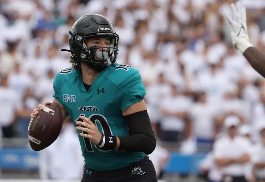 Grayson McCall of the Coastal Carolina Chanticleers is featured in our top Georgia State vs. Coastal Carolina prediction.