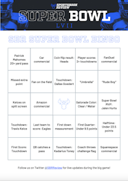 Super Bowl Bingo Cards 2023 Free Printable Bingo For Super Bowl Party