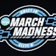 A general view of the March Madness logo as we look at the details surrounding the NCAA's Draw The Line campaign