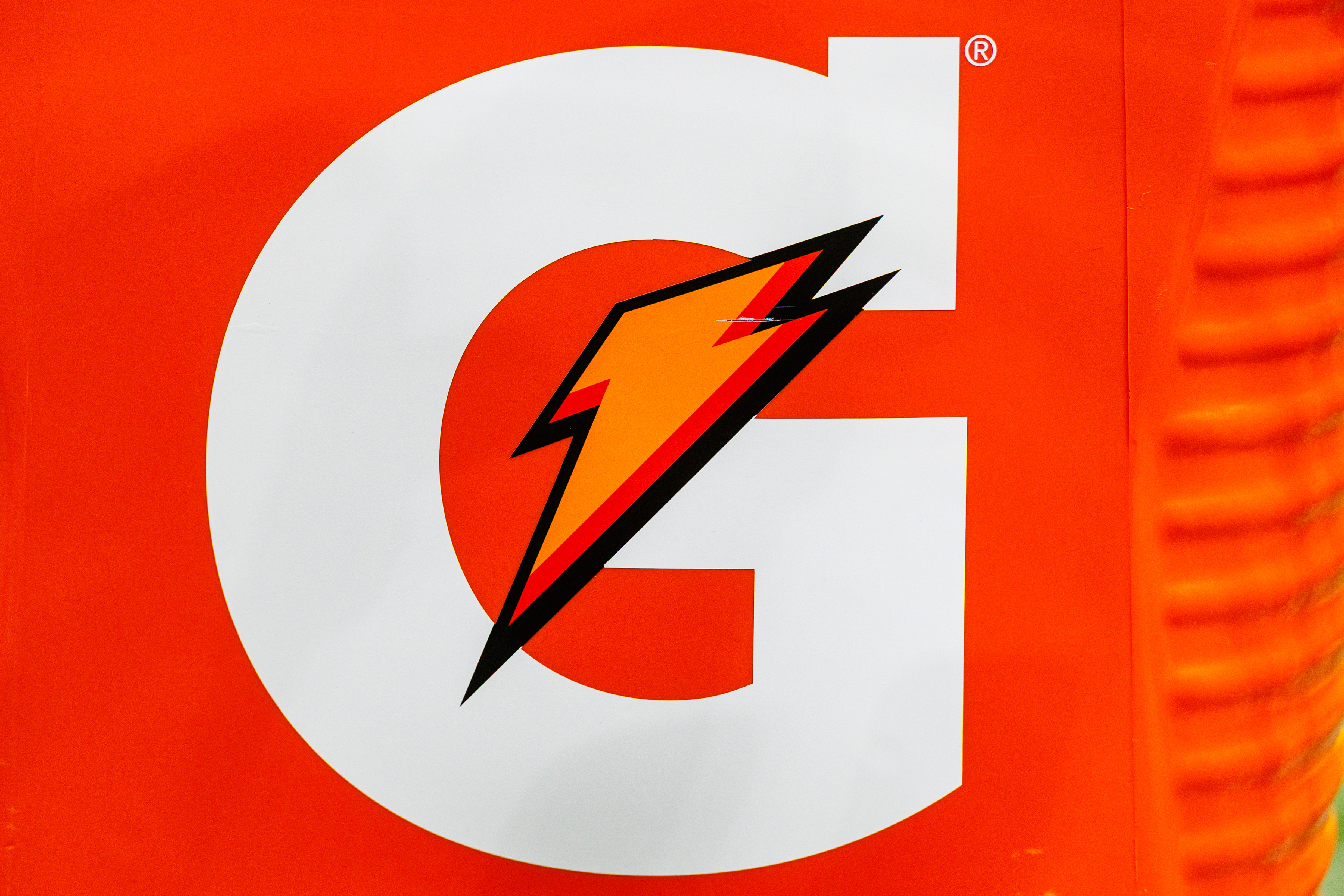 A general view of the Gatorade logo as we break down our 2026 Gatorade color guide.