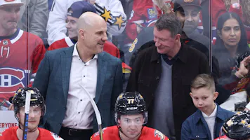 Head coach Rick Tocchet of the Vancouver Canucks as we look at the 2024 Jack Adams Award odds