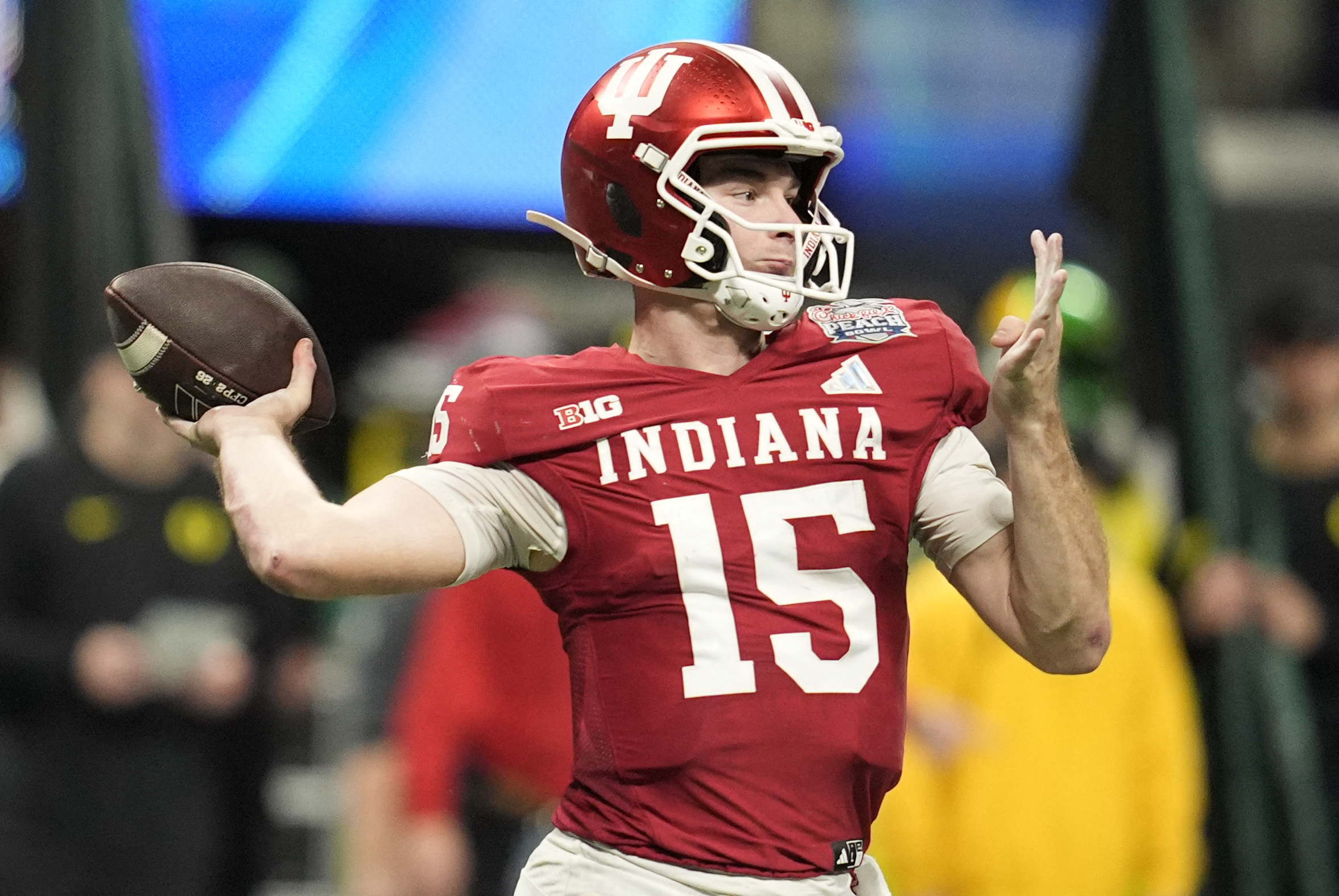 Indiana quarterback Fernando Mendoza is the focus of our CFP National Championship MVP predictions for tonight's clash.