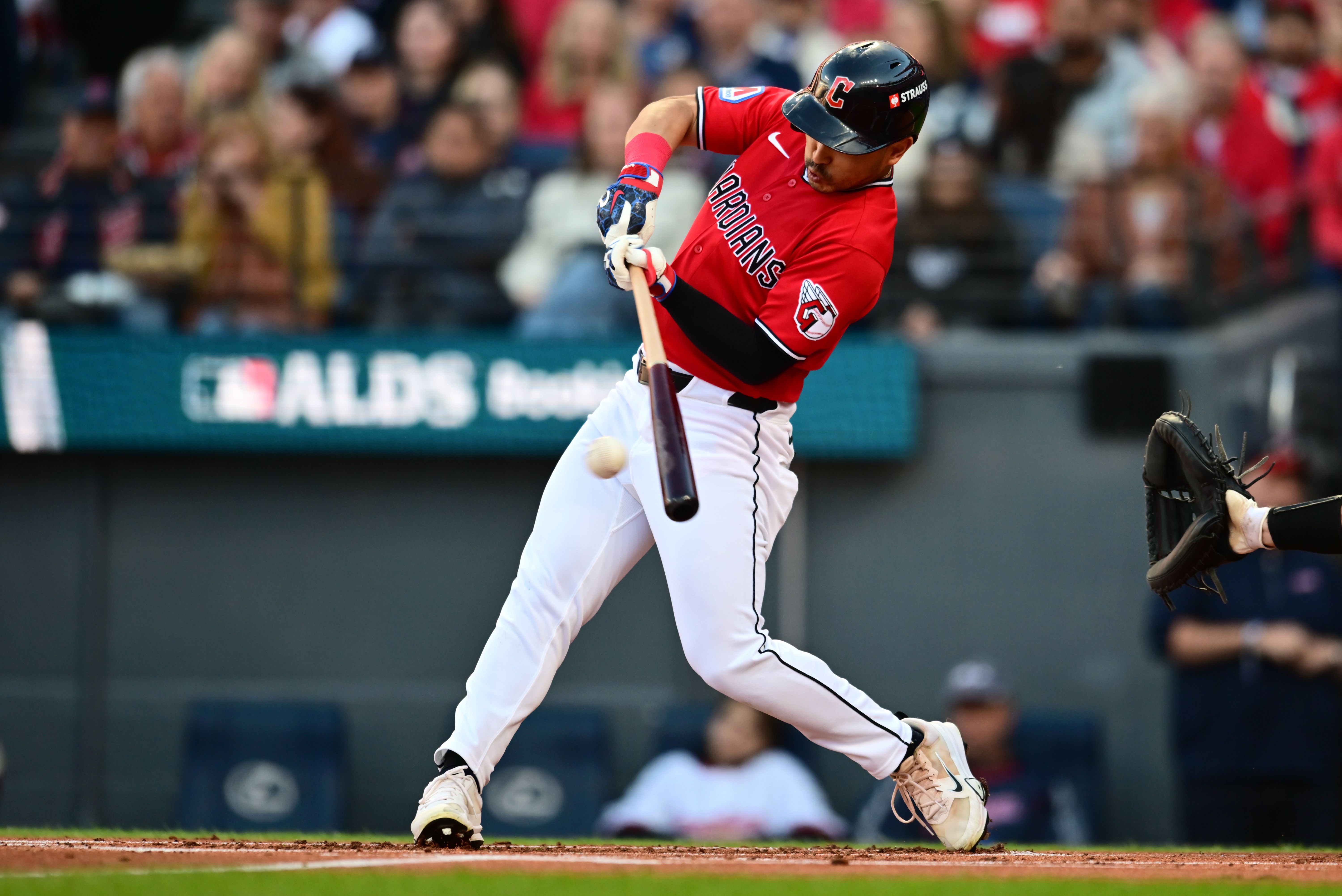 Cleveland Guardians outfielder Steven Kwan hits as we make our best Guardians vs. White Sox prediction