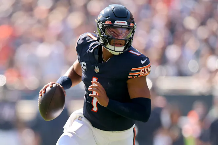 Justin Fields NFL Player Props, Odds Week 5: Predictions for Chicago Bears vs. Washington Commanders