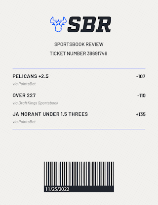 Sbr Betting Ticket   Three Picks
