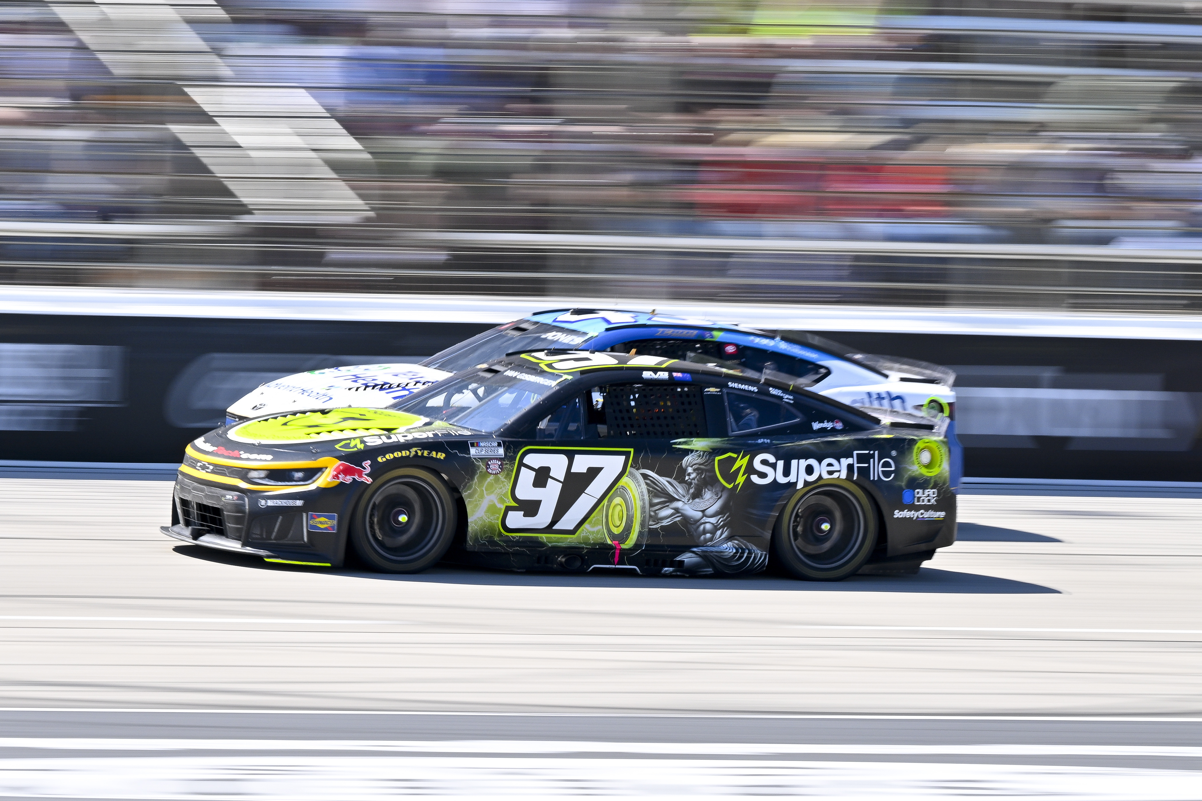 Trackhouse Racing driver Shane Van Gisbergen (97) drives as we break down our Go Bowling at the Glen predictions & odds 2026.