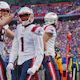 Hunter Henry #85 of the New England Patriots celebrates with DeVante Parker as we look at 3 reasons NFL bettors need DraftKings
