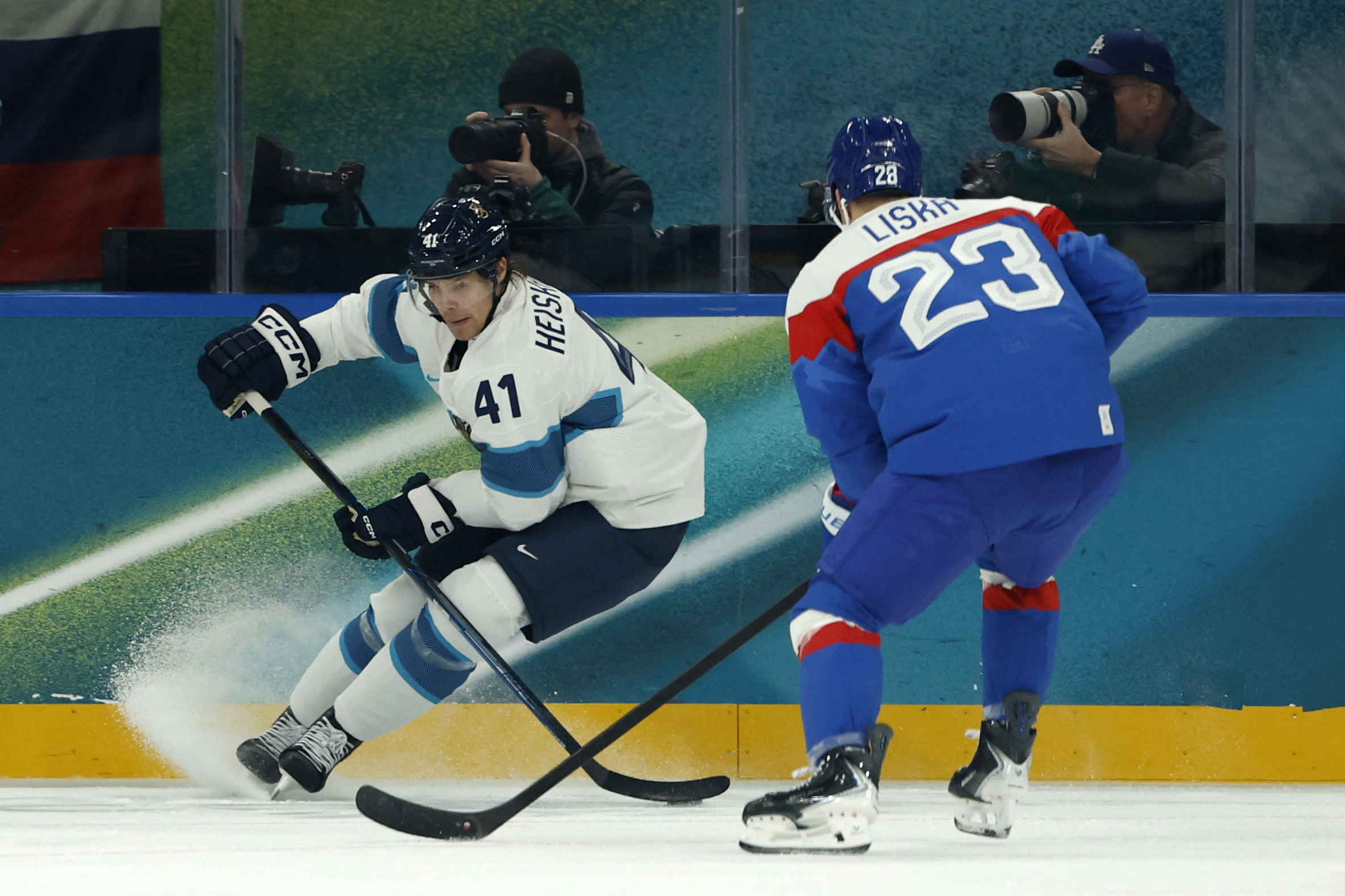 Miro Heiskanen in action against Slovakia as we provide our Finland vs. Sweden prediction, picks and odds.