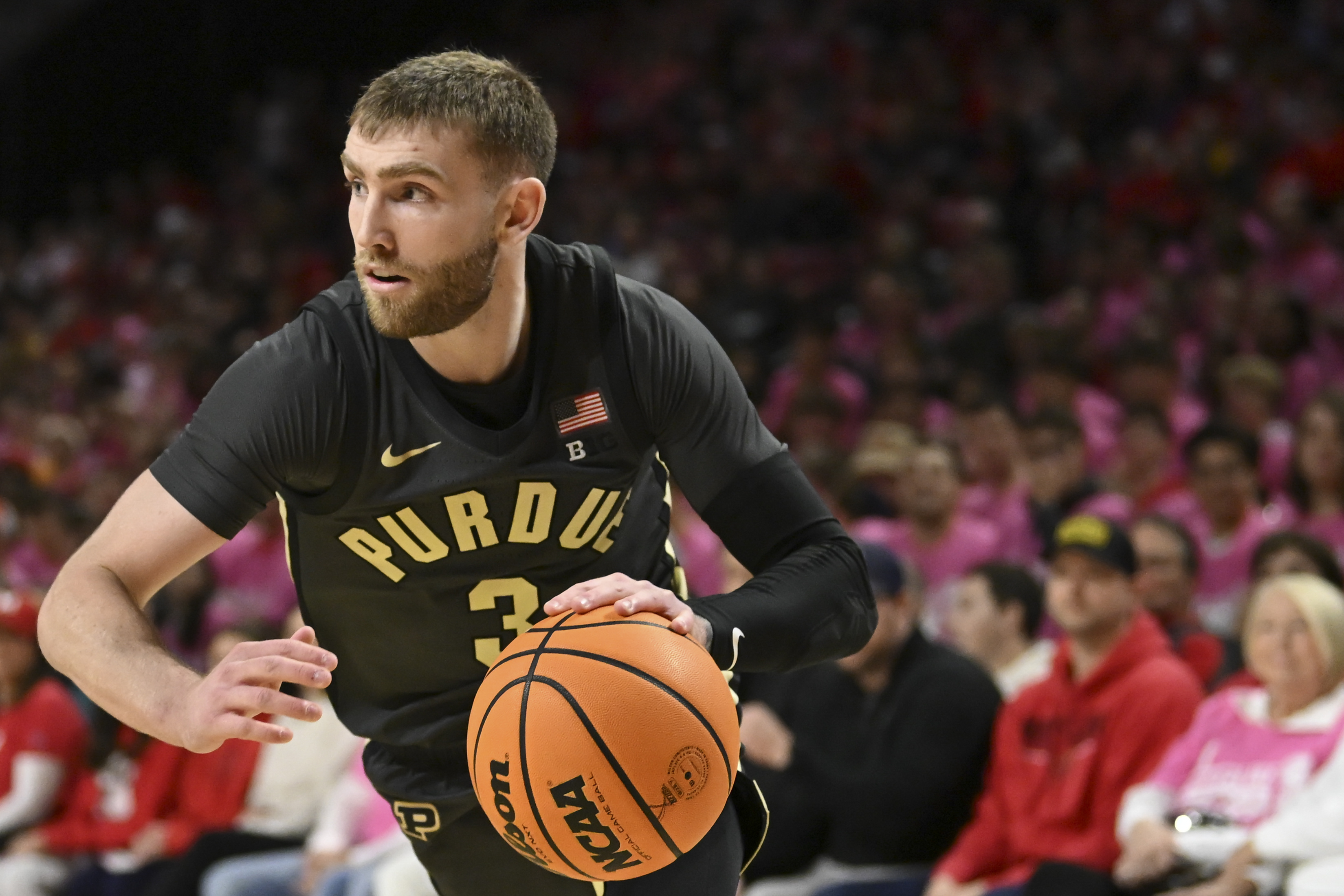 Purdue Boilermakers guard Braden Smith (3) makes a move as we break down our Oregon vs. Purdue prediction, picks & odds.