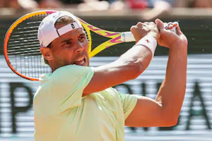 Spain's Rafael Nadal takes part in a practice session as Gary Pearson explores the most appealing bets for Nadal's first-round match at the 2024 French Open against Alexander Zverev. 