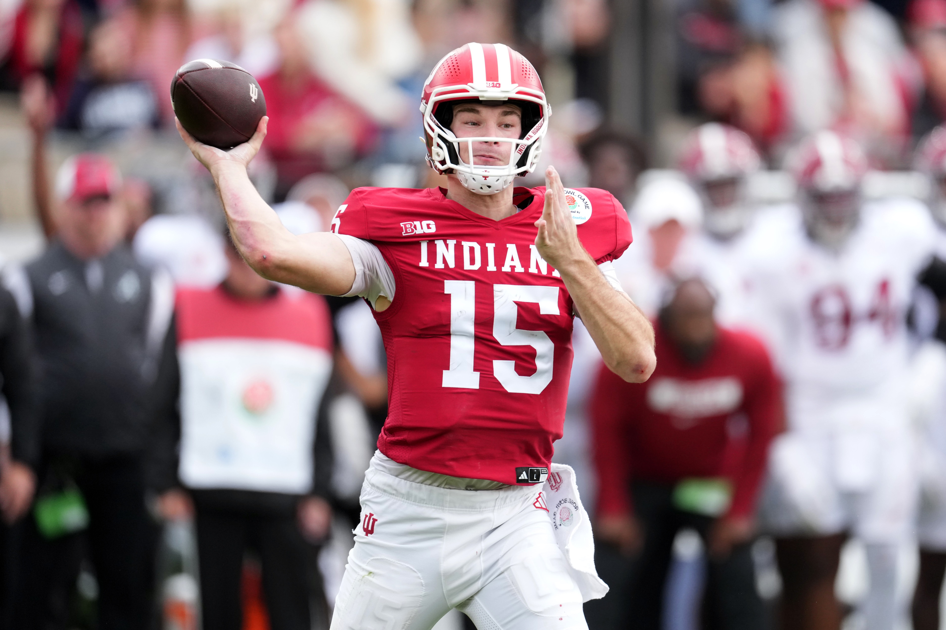 Indiana quarterback Fernando Mendoza is the favorite by the 2026 NFL Draft odds to be the No. 1 pick in April. 