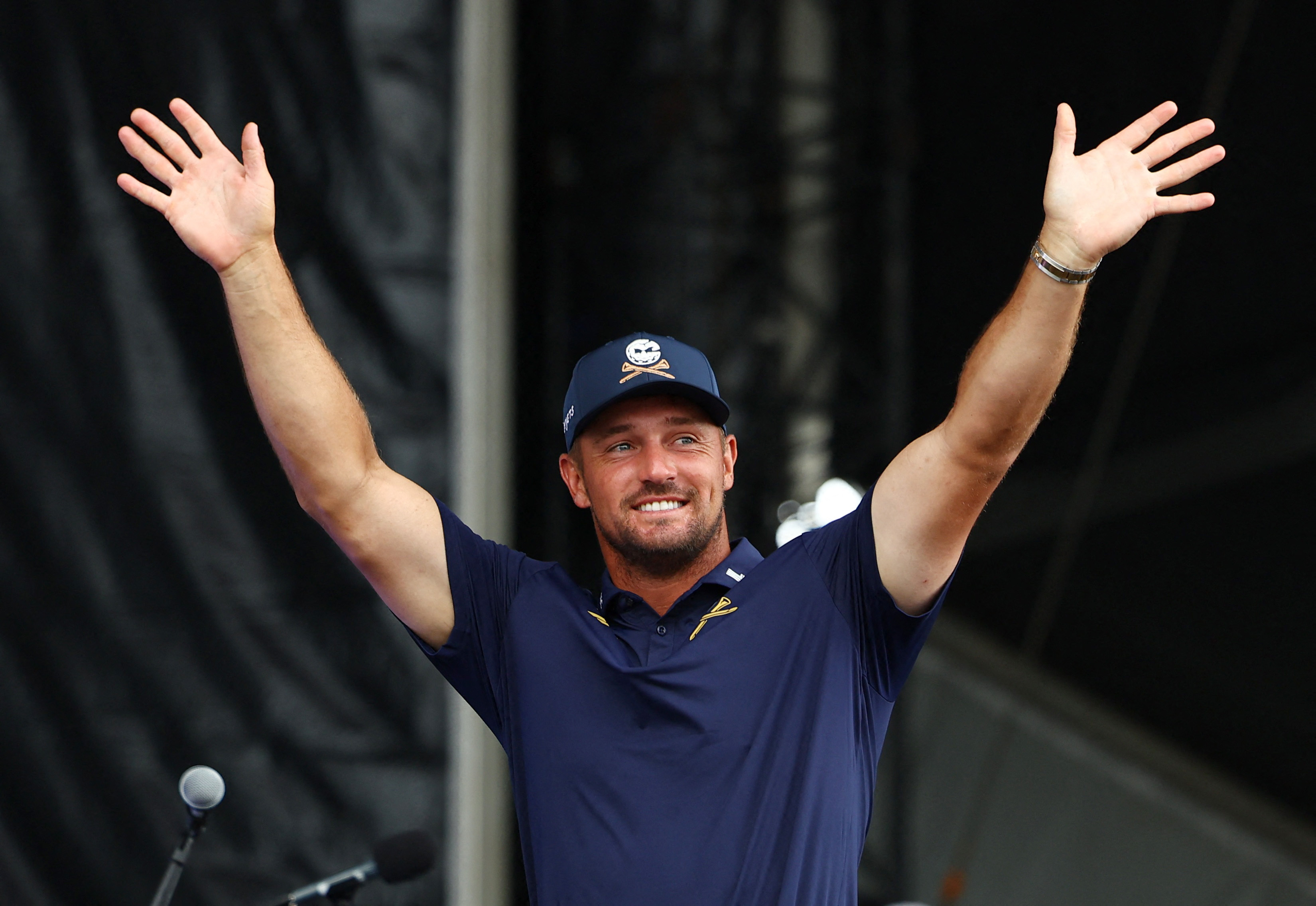 Crushers GC's Bryson DeChambeau celebrates after winning LIV Golf South Africa as we look at the 2026 Masters odds