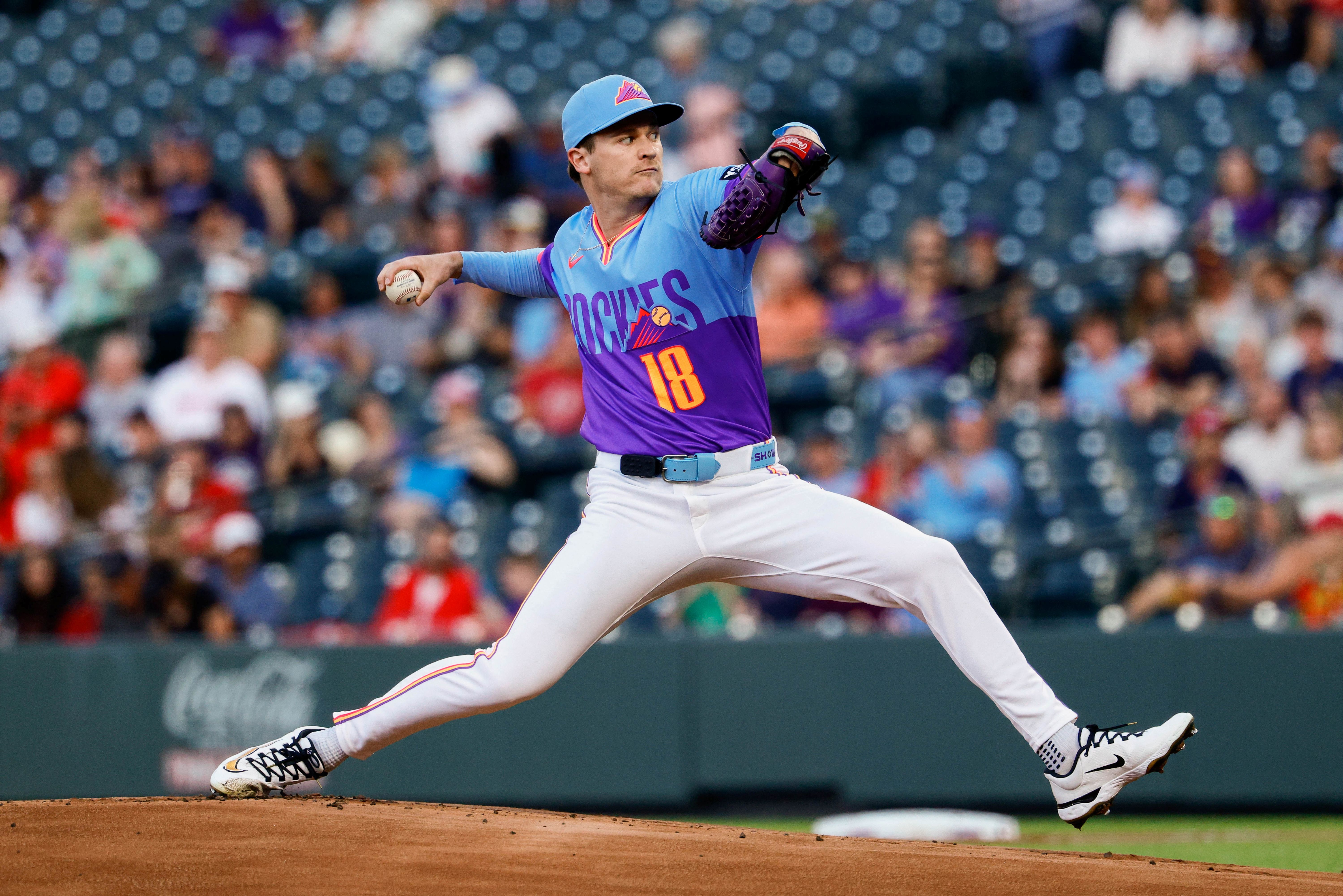 Colorado Rockies starting pitcher Ryan Feltner pitches as we make our best NRFI predictions for Thursday, Sept. 10