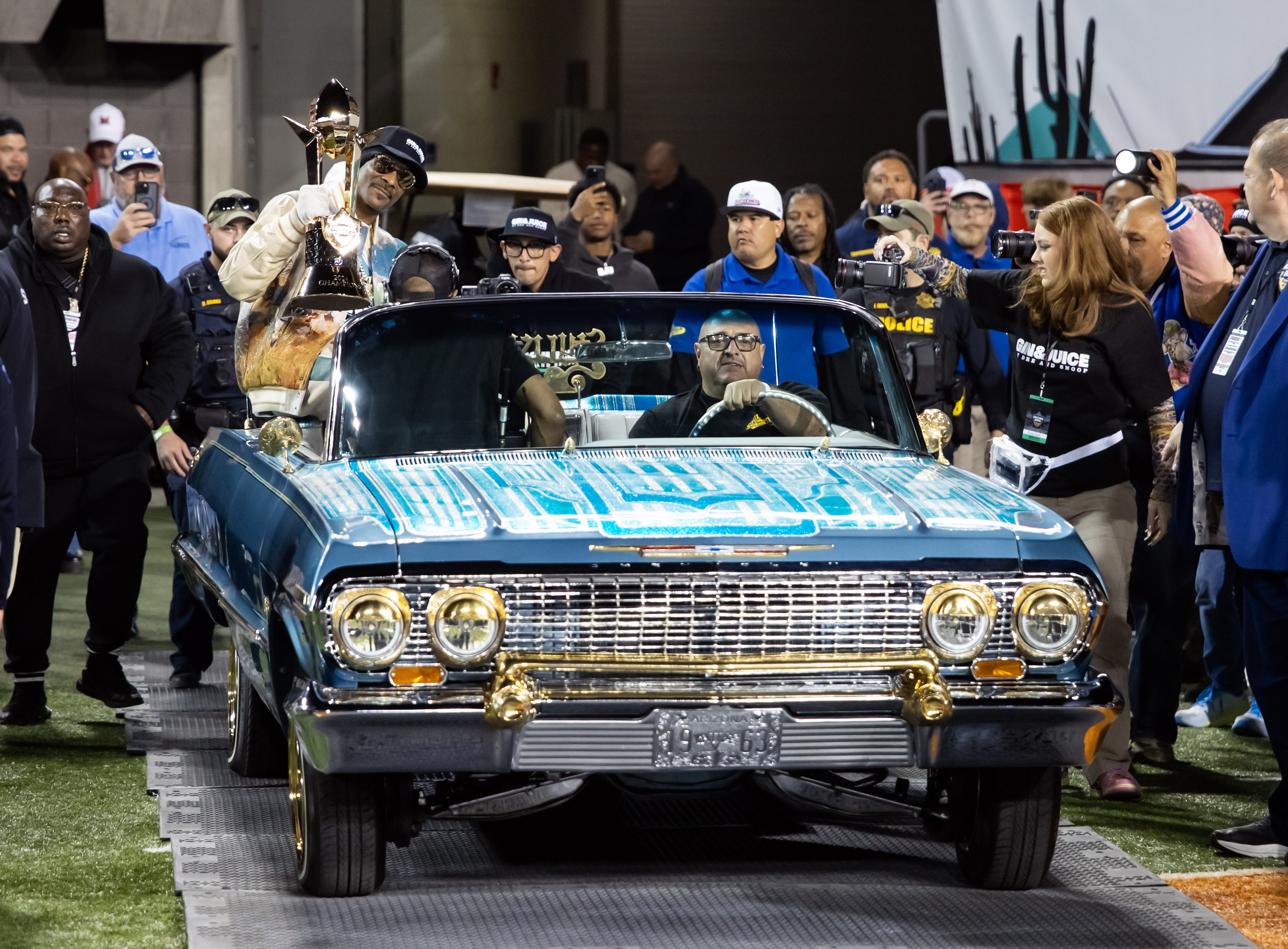 While Snoop Dogg isn't technically a mascot, he's the face of the Arizona Bowl, so we're counting him in our college football bowl mascot rankings.&nbsp;