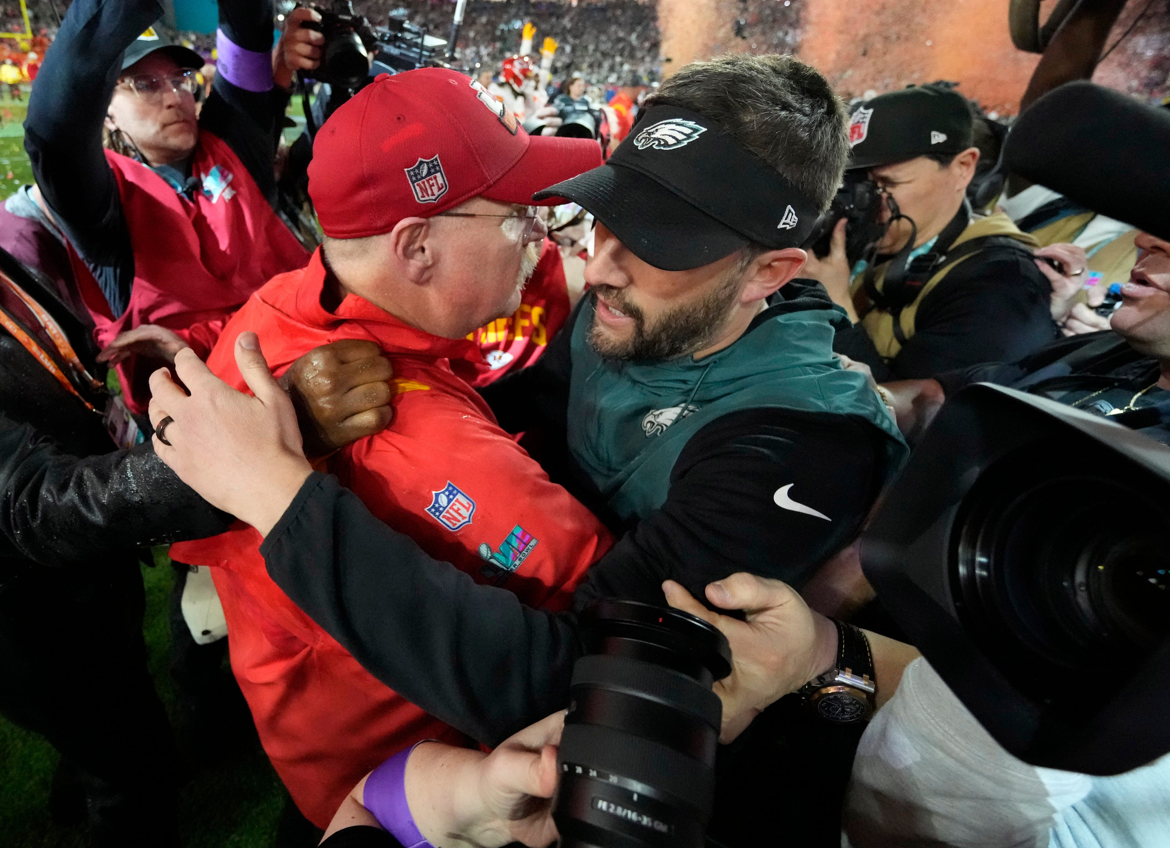 Andy Reid vs. Nick Sirianni: Comparing Chiefs vs. Eagles Coaches in Super Bowl 2025