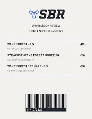 Sbr Betting Ticket Three Picks