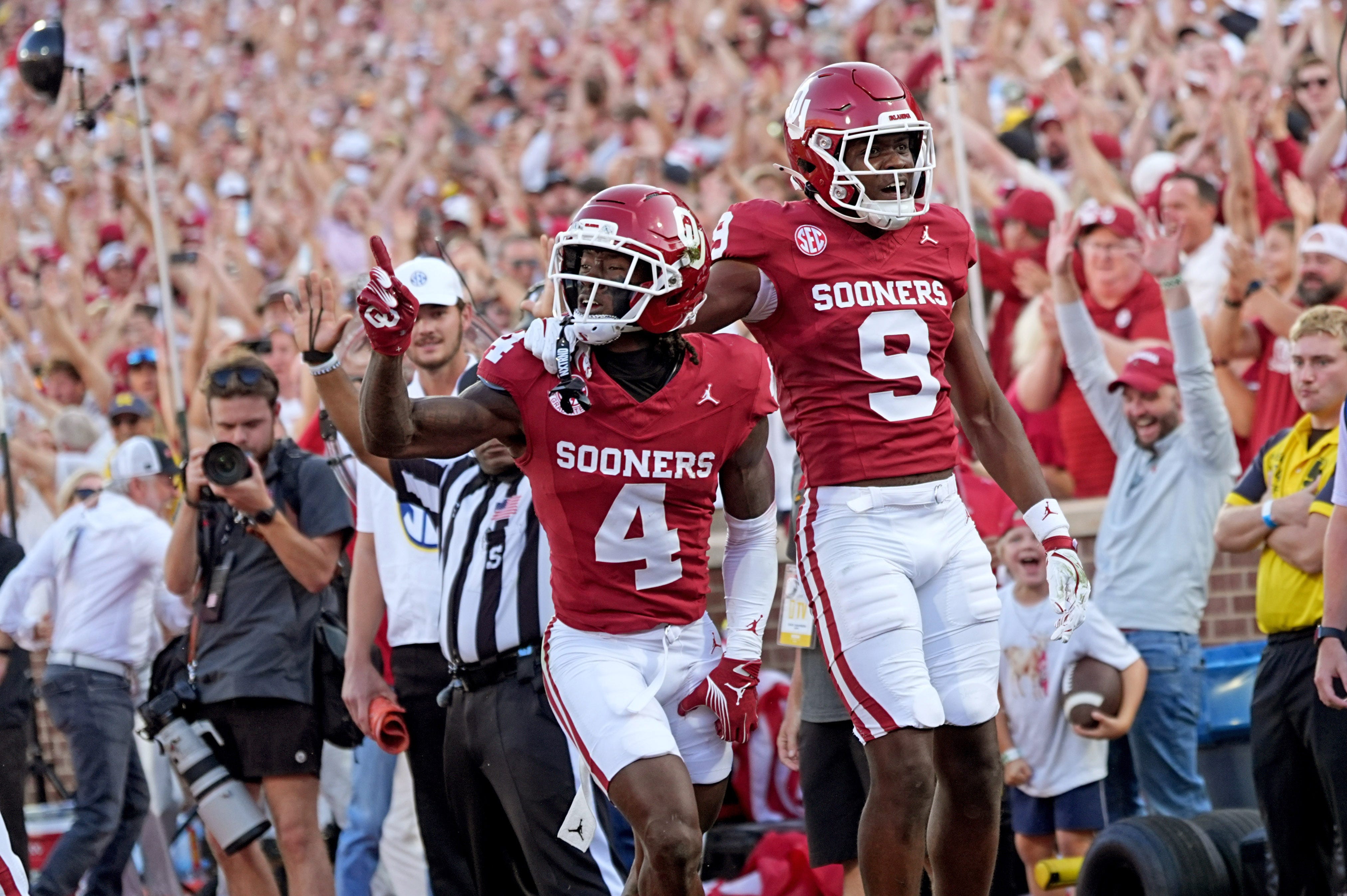 Auburn vs. Oklahoma Anytime Touchdown Scorer Predictions Today: Week 4