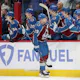 Nathan MacKinnon celebrates with his teammates after scoring against the Winnipeg Jets as we offer our best prop picks for Game 1 of the second-round matchup between the Colorado Avalanche and Dallas Stars.