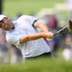 Scottie Scheffler of the United States plays a second shot on the 12th hole as we look at the PGA Championship odds