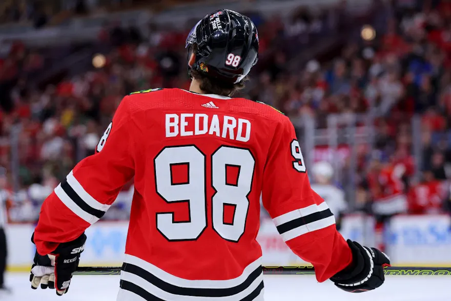 Connor Bedard headlines our NHL points props picks and predictions.