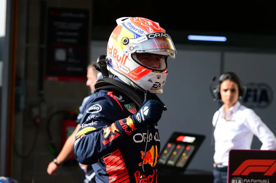 Max Verstappen of Red Bull Racing Honda celebrates victory as we look at our Belgian GP picks