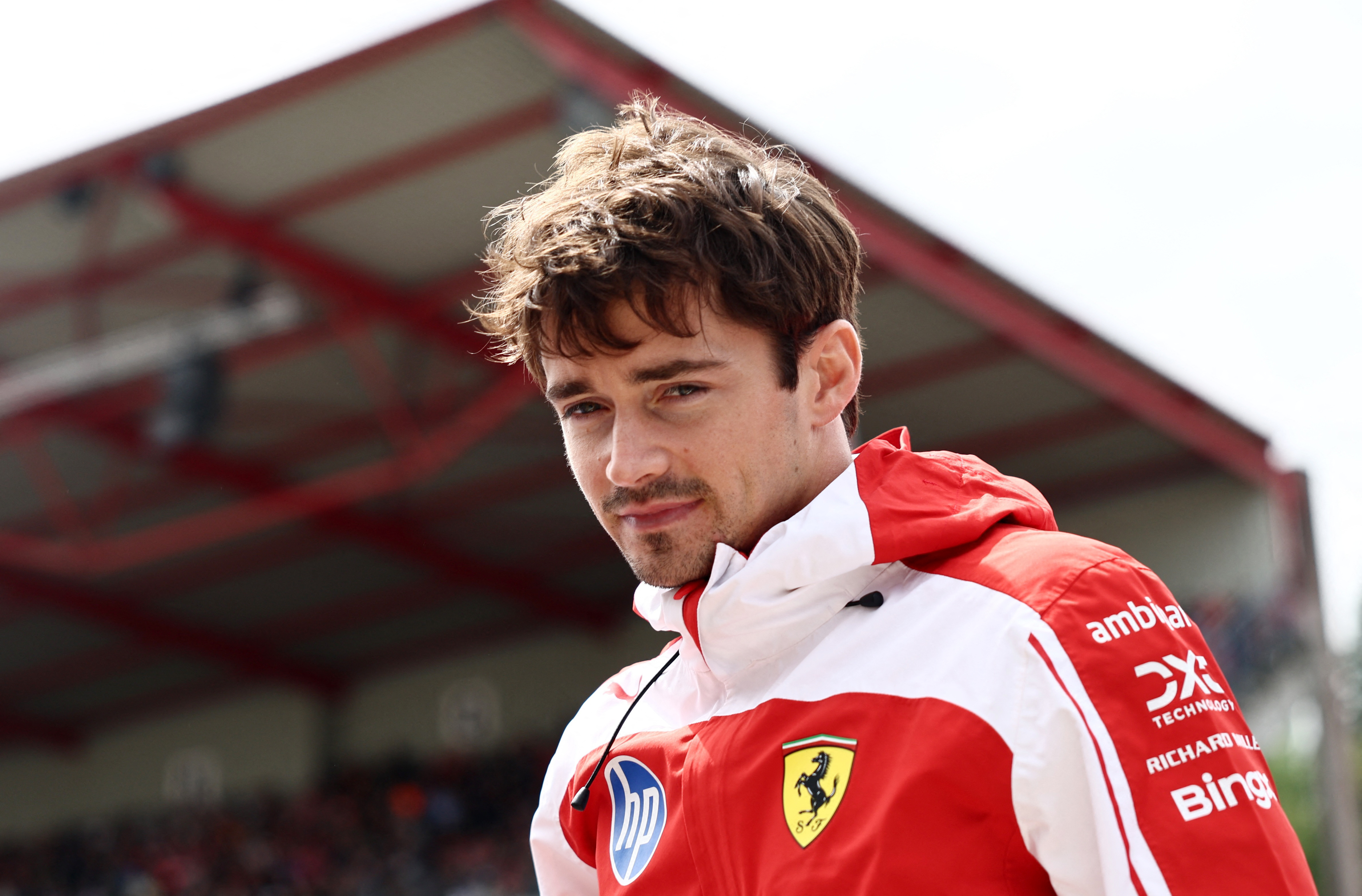 Charles Leclerc at the Belgian GP as we provide our Hungarian Grand Prix odds and favorites. 