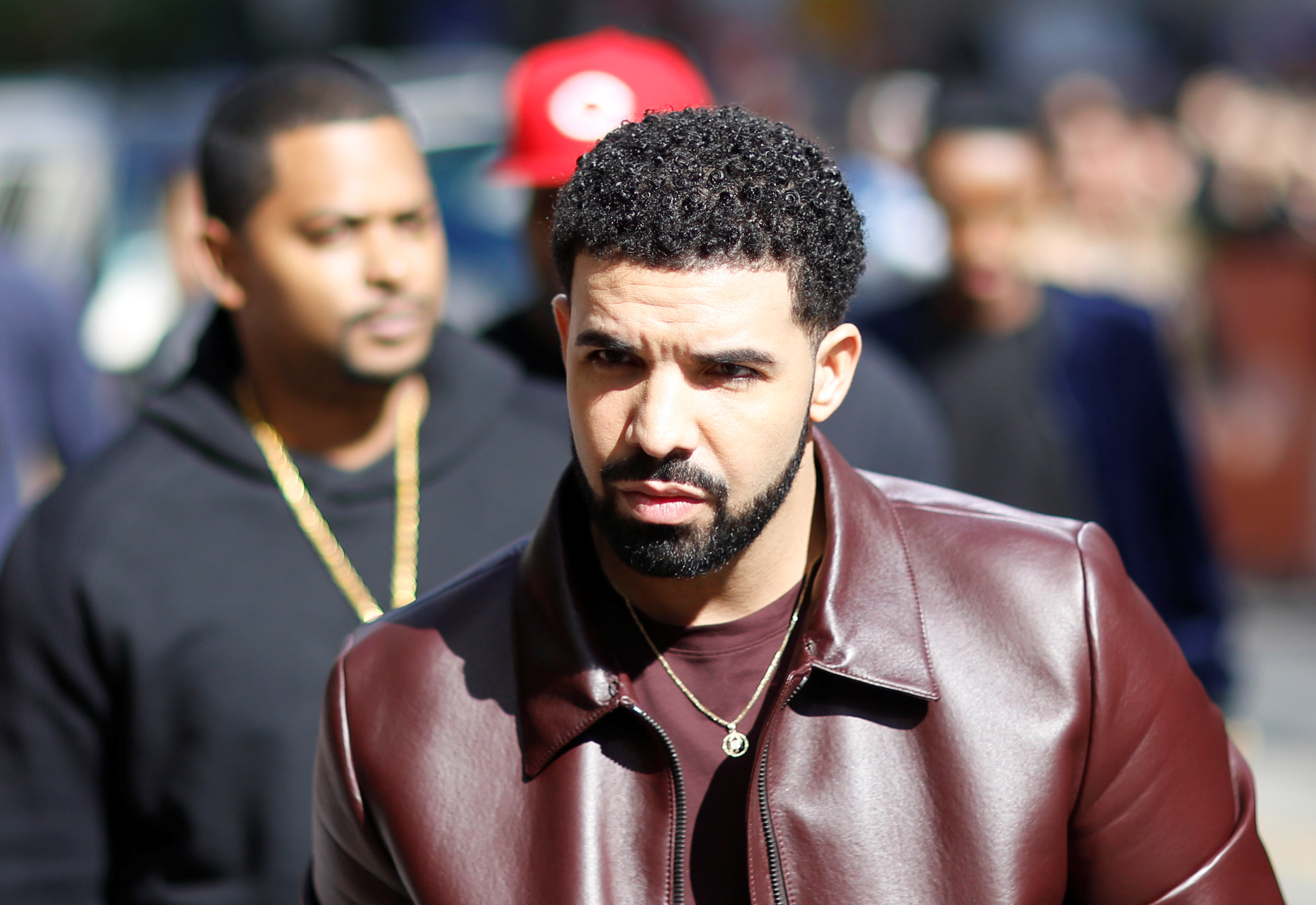 Rapper Drake arrives on a red carpet as we look at how his curse saw the rapper lose big on the World Cup final