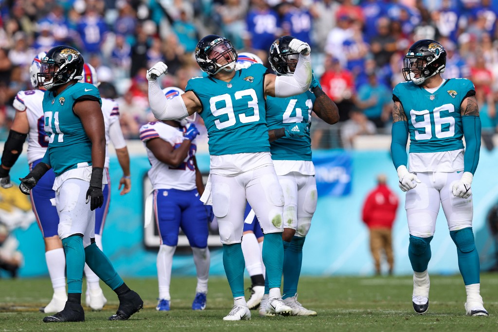 Jaguars stun Bills, 9-6, in game with no touchdowns