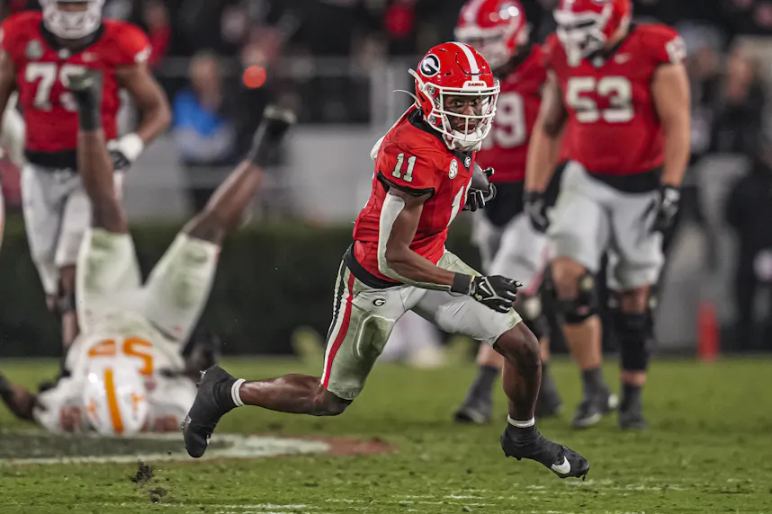 Arian Smith is the favorite by the NFL combine 40-yard dash odds.