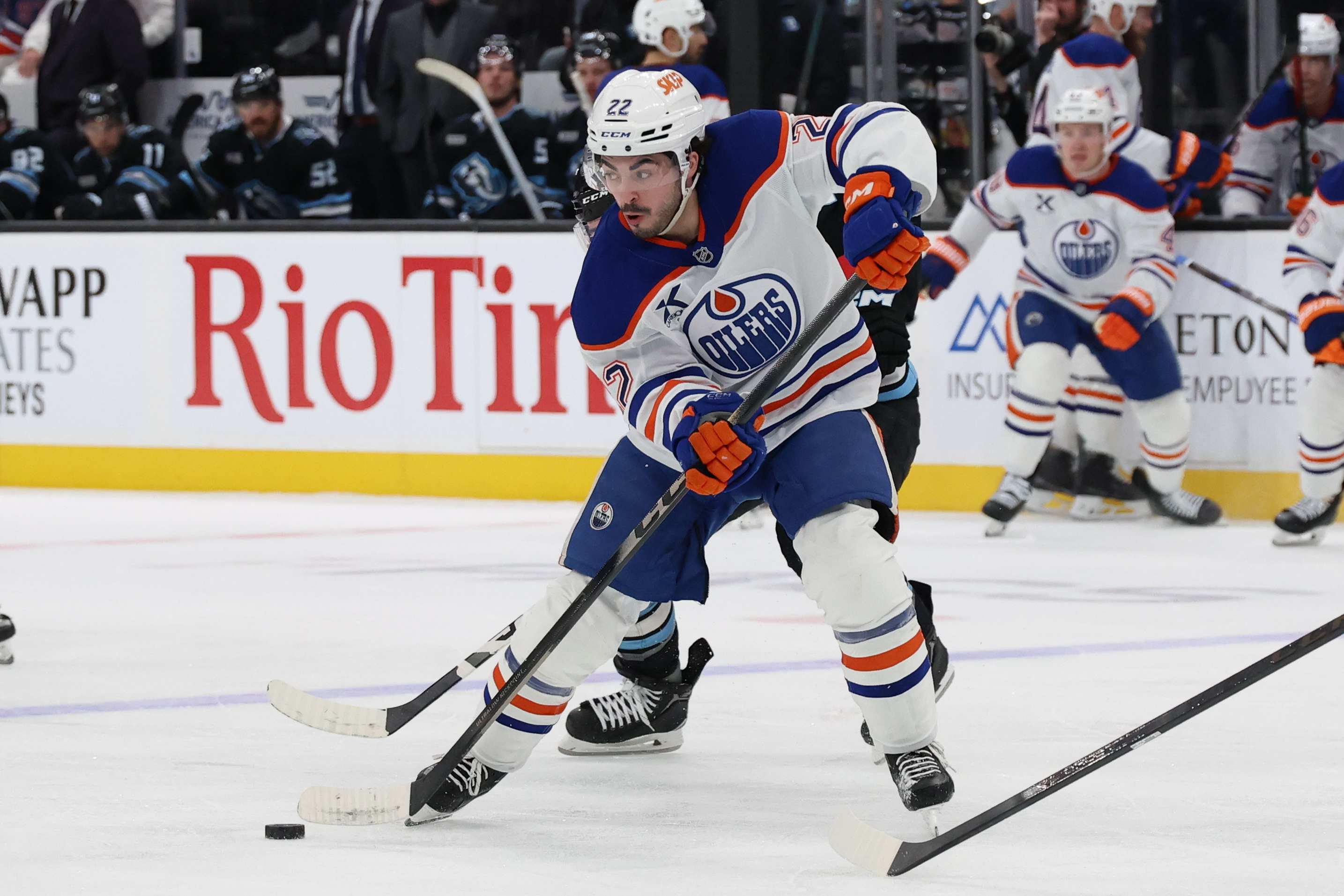 Matt Savoie is the focus of our Golden Knights vs. Oilers prediction. 