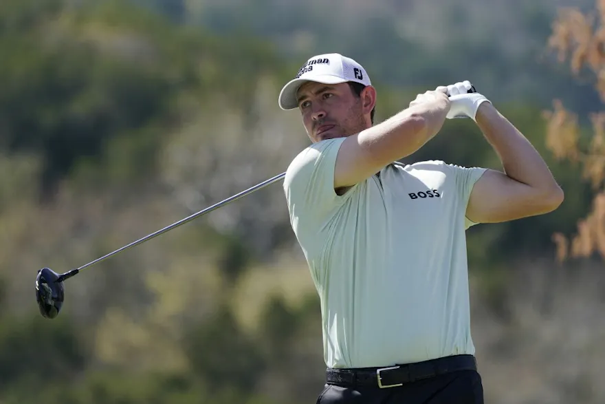 Patrick Cantlay of the United States plays his shot from the sixth tee during the third day of the World Golf Championships-Dell Technologies Match Play at Austin Country Club. Chuck Burton/Getty Images/AFP