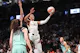 Las Vegas Aces forward A'ja Wilson (22) drives to the basket as we examine the latest 2024 WNBA MVP odds with Wilson as the prohibitive favorite to win her third MVP award.