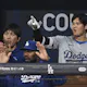 A picture shows Shohei Ohtani, MLB Los Angeles Dodgers' Japanese baseball player, and his interpreter Ippei Mizuhara as we look at the best Shohei Ohtani odds and bets for 2024
