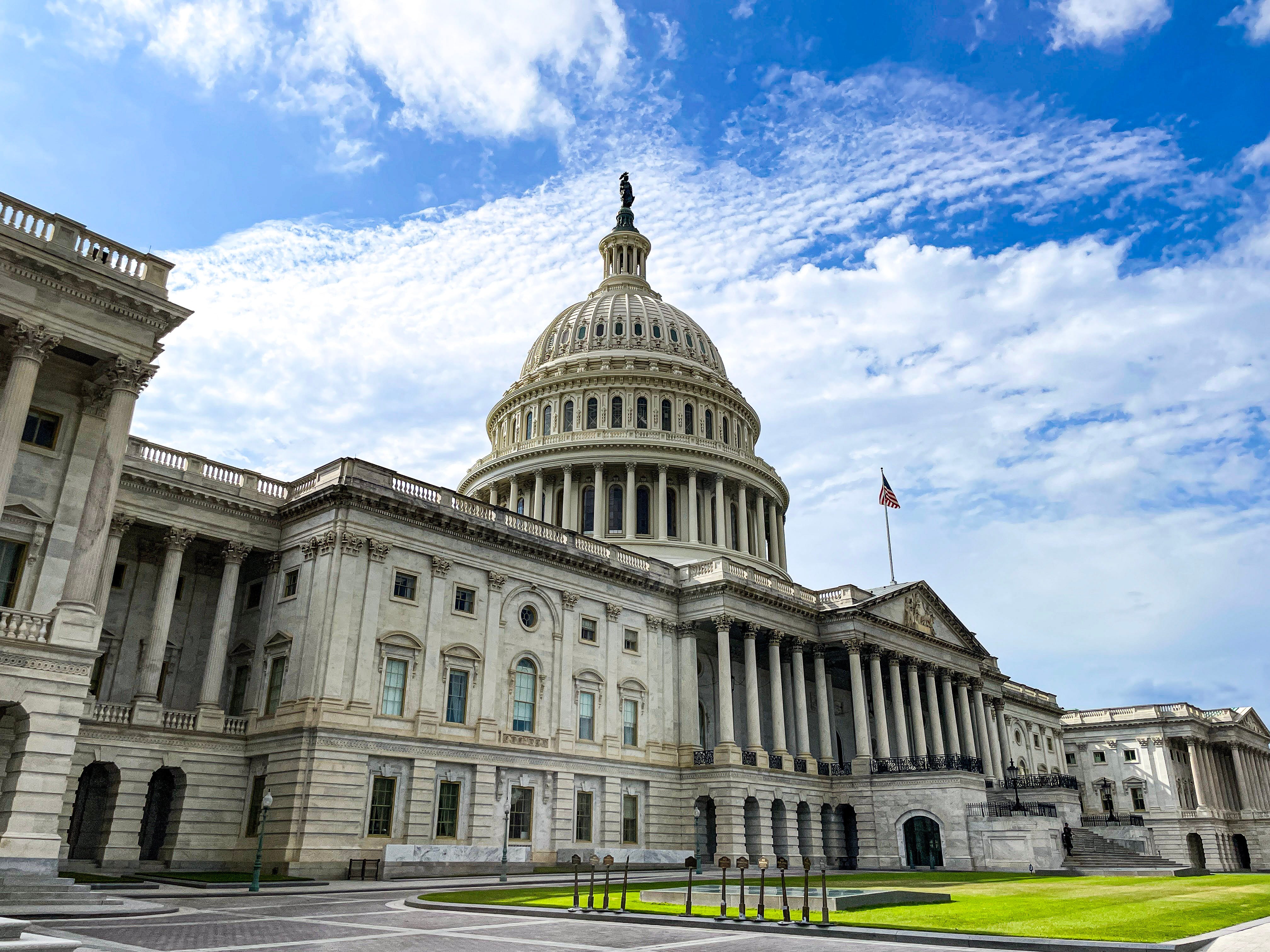 U.S. Capitol building in Washington as we look at Kalshi and Polymarket's growing influence.