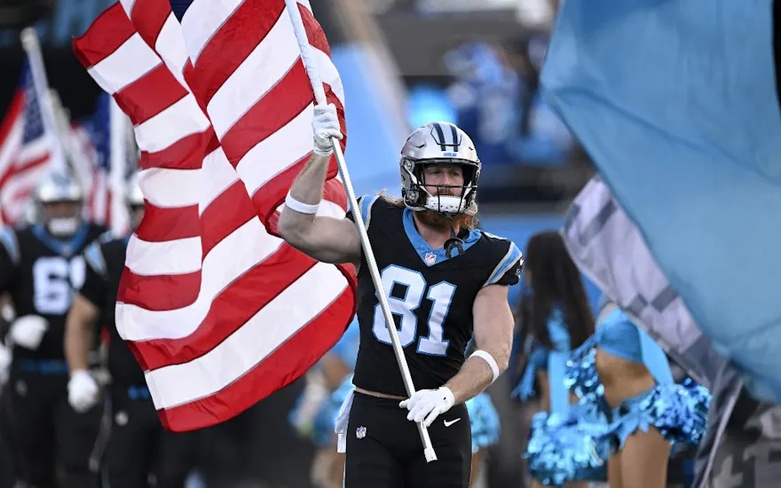 Carolina Panthers tight end Hayden Hurst headlines our NFL player props for Week 10.