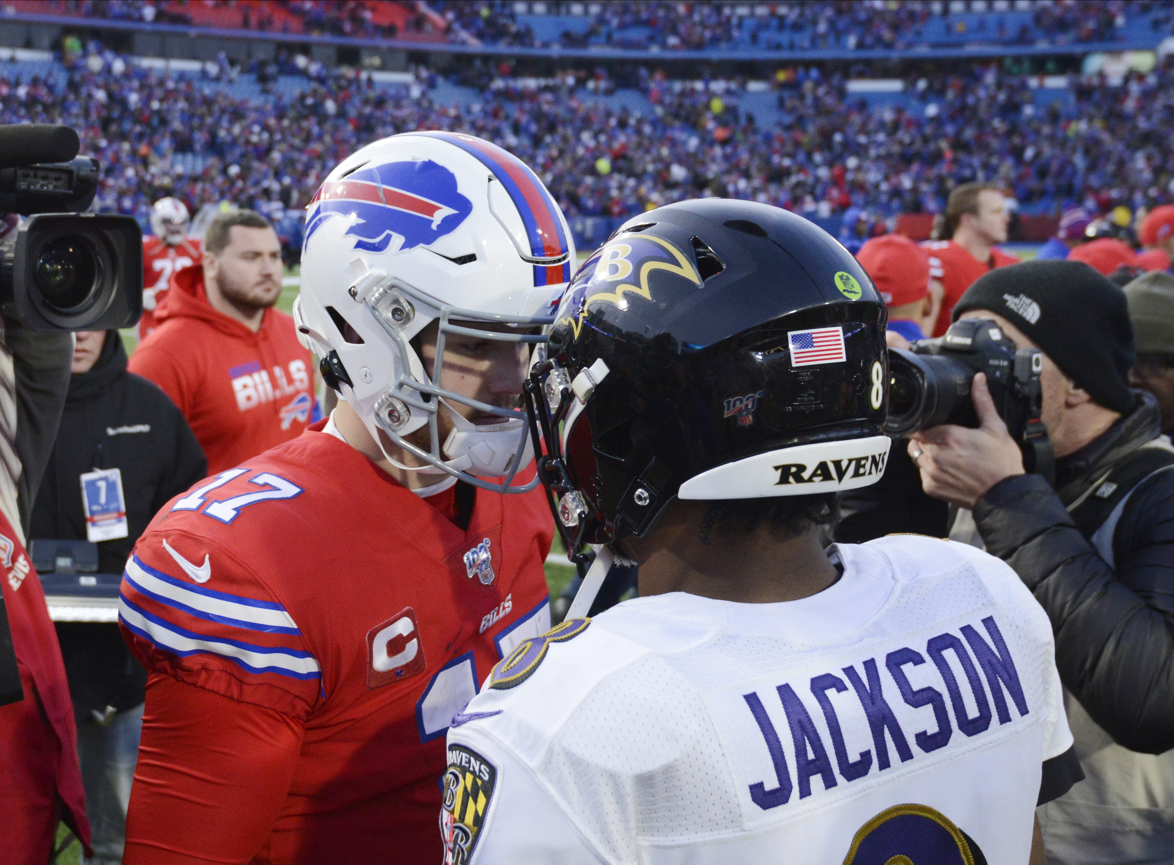 Best Lamar Jackson vs. Josh Allen Player Prop Bets: Sunday Night Football