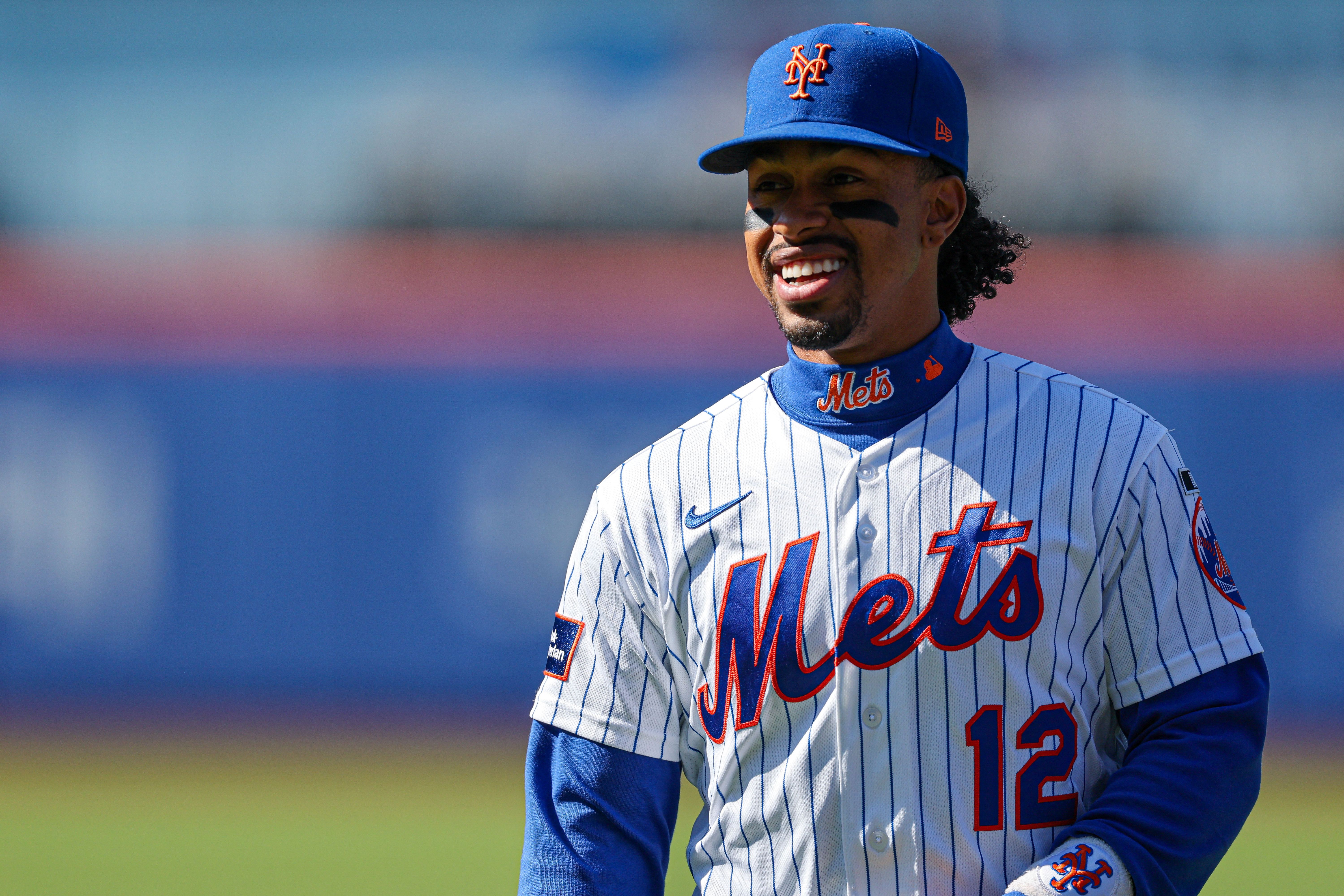 New York Mets shortstop Francisco Lindor reacts, and he's key as we look at the Diamondbacks vs. Mets win probability.