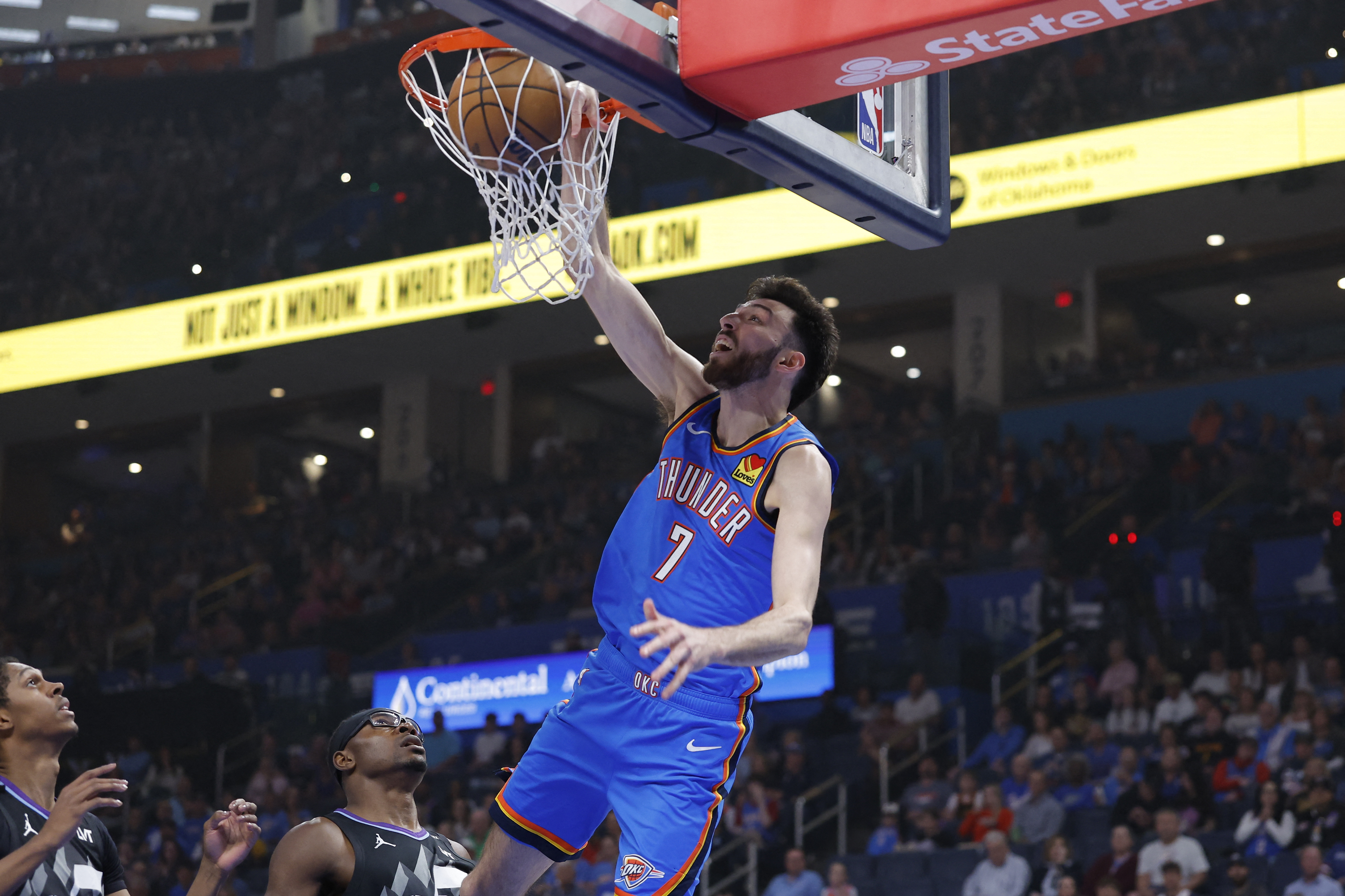 Oklahoma City Thunder All-Star Chet Holmgren is among the best values by the NBA Finals MVP odds. 