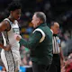 Head coach Tom Izzo of the Michigan State Spartans talks with A.J. Hoggard as we share our best Duke vs. Michigan State prediction.