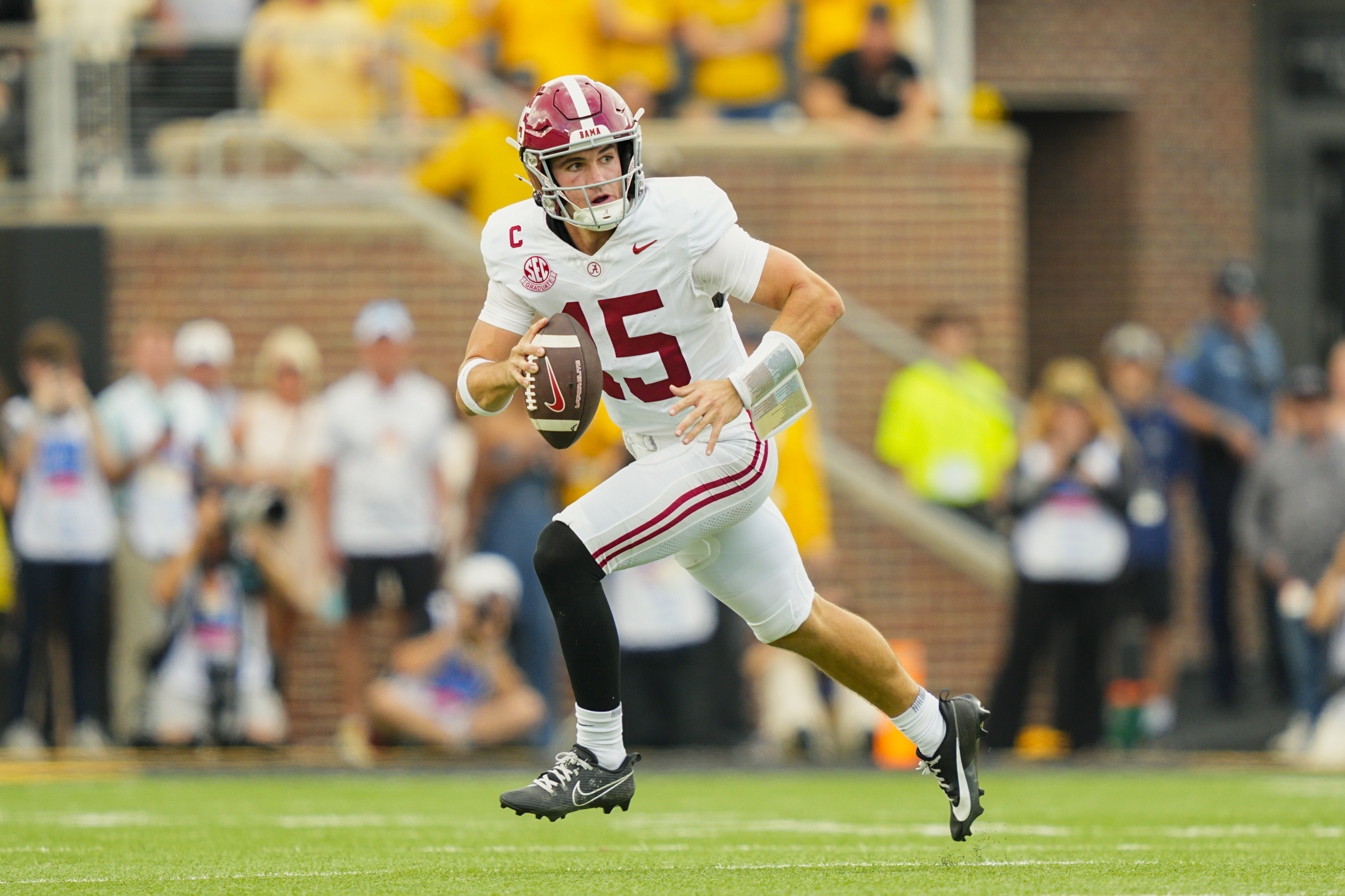 Alabama quarterback Ty Simpson is the favorite to go No. 1 by the 2026 NFL Draft odds.