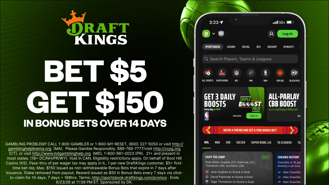 DraftKings Sportsbook July 2026 new customer offer.