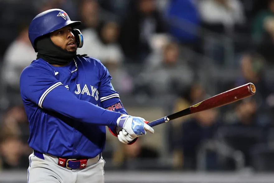 Vladimir Guerrero Jr. of the Toronto Blue Jays hits a solo home run against the New York Yankees, and we're offering our top Mariners vs. Blue Jays player props based on the best MLB odds.