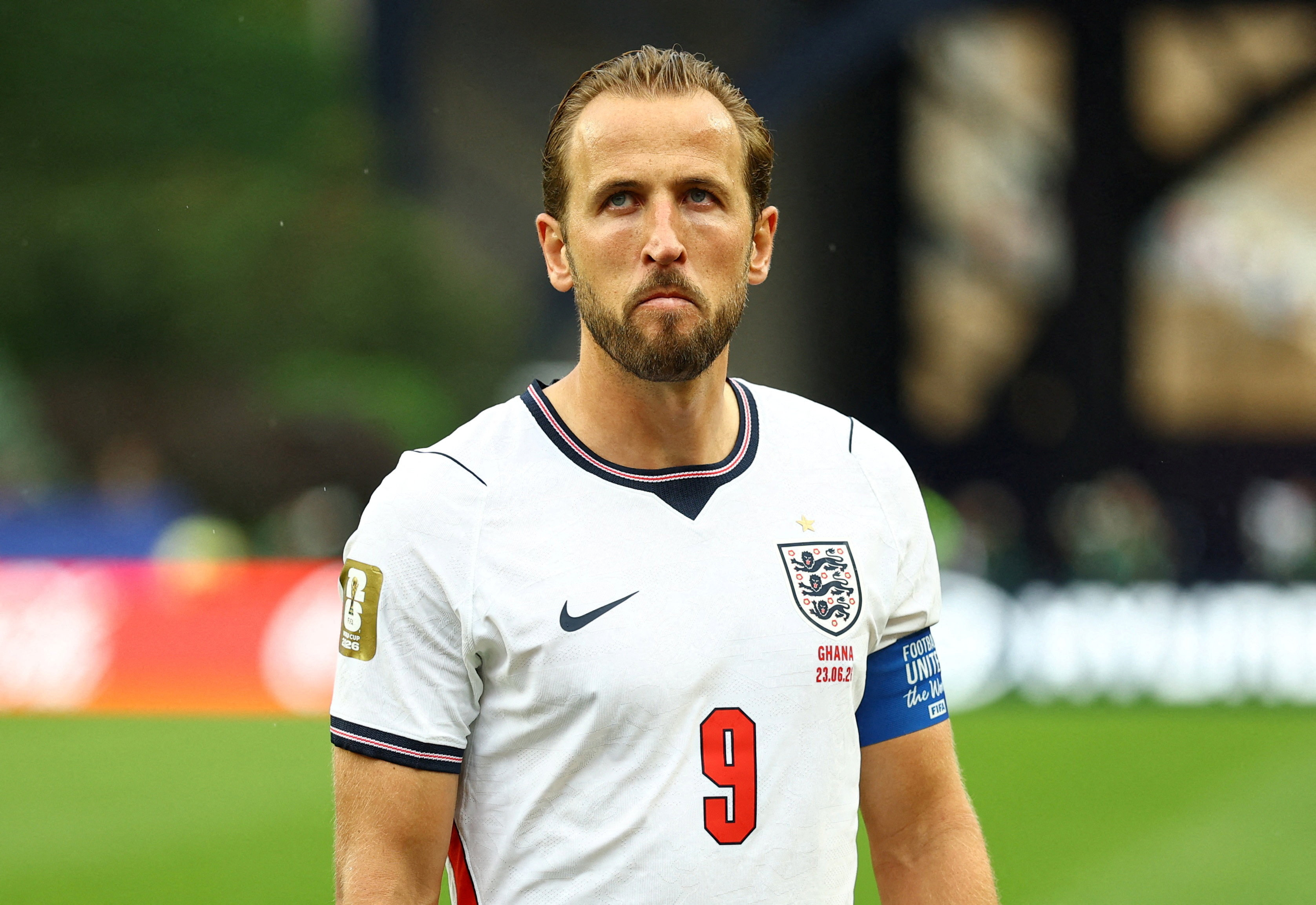 England's Harry Kane looks on as he is featured in our Best Harry Kane props & odds.