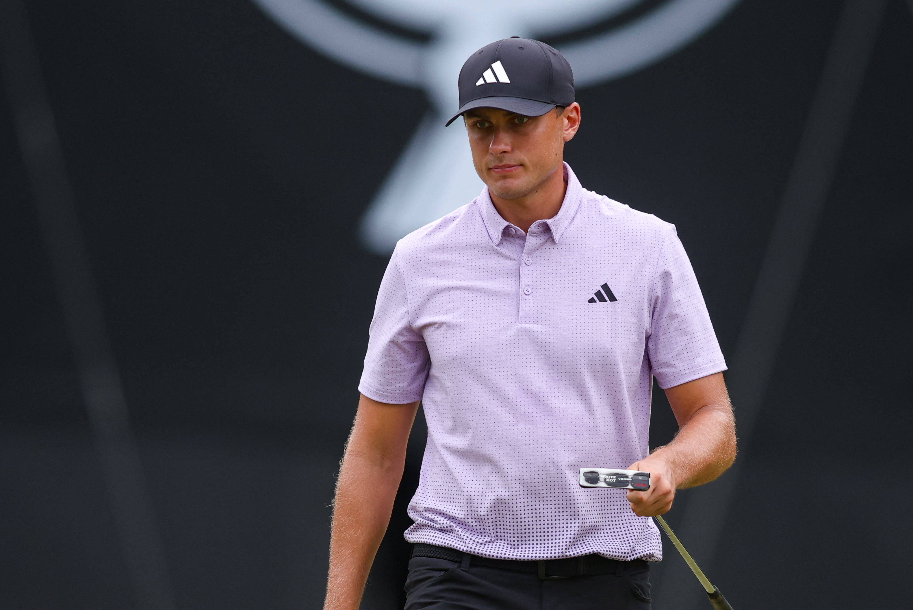 Ludvig Aberg on the green as we look at our American Express predictions based on the prediction markets like Kalshi