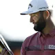 Jon Rahm celebrates after winning The Genesis Invitational and becoming the favorite in the 2023 Masters odds.