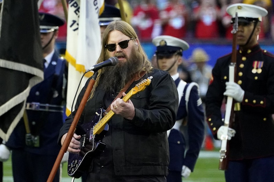 NFL Announces Country Singer Chris Stapleton as National Anthem