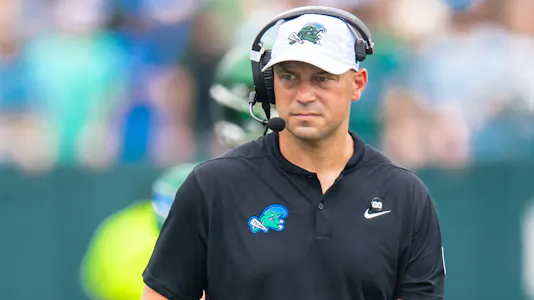 Tulane head coach Jon Sumrall is the favorite by the next LSU next coach odds.