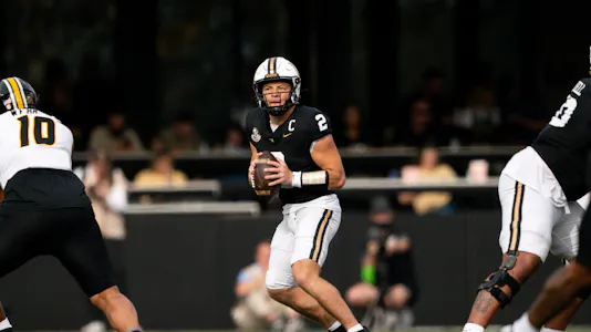 Vanderbilt quarterback Diego Pavia (2) is key to our Vanderbilt vs. Texas prediction.