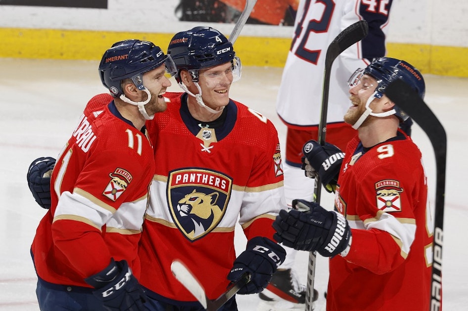 Watch: Huberdeau sets Panthers' all-time points record